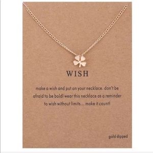 ✨ Pendant Necklace for Make A Wish Luck ✨